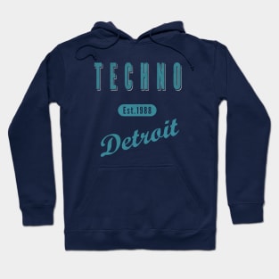 TECHNO 1988 DETROIT Hoodie